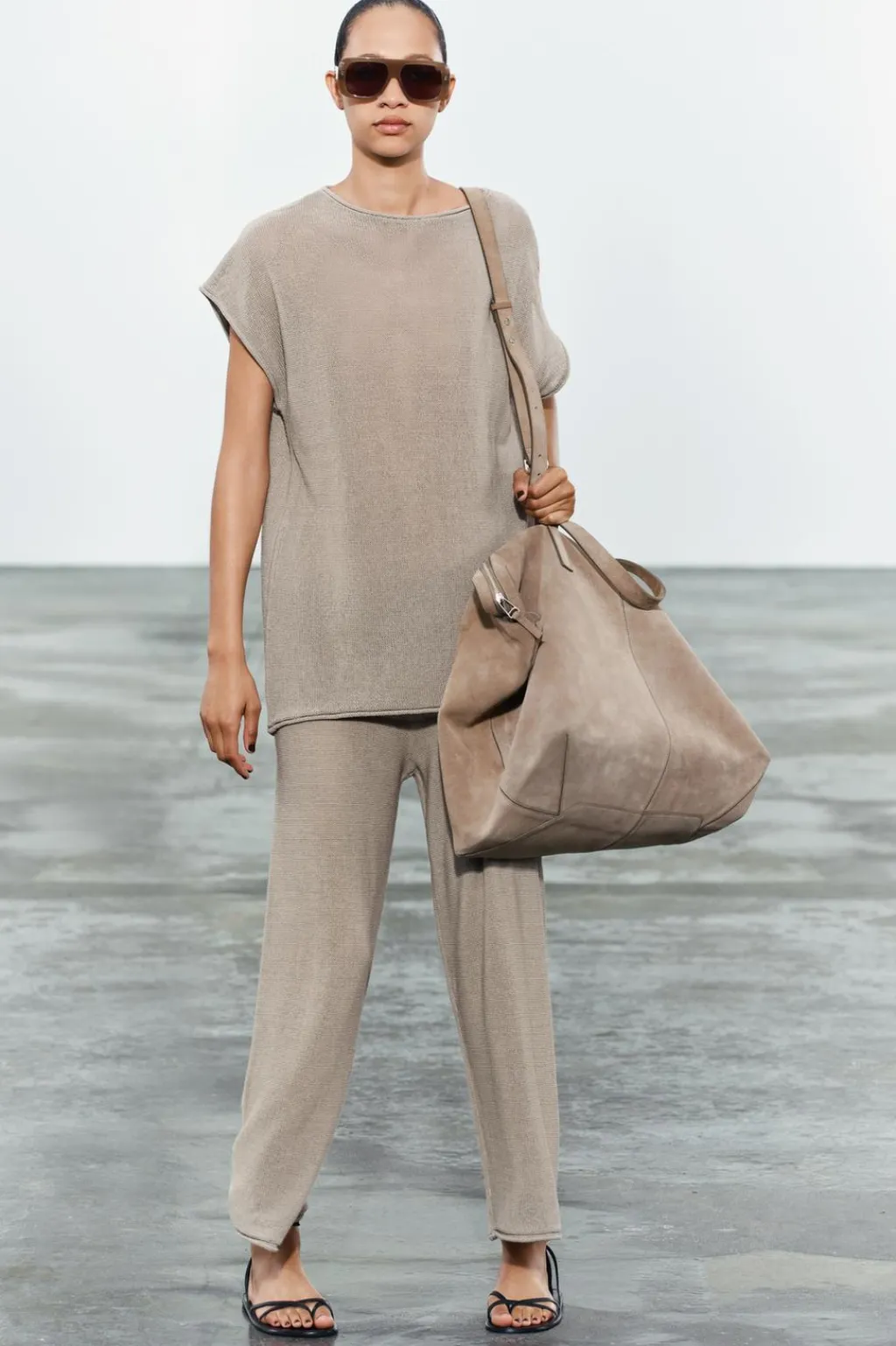 Sale TOP PUNTO ACABADOS VUELTA Mujer Cárdigan / Jerséis|Punto