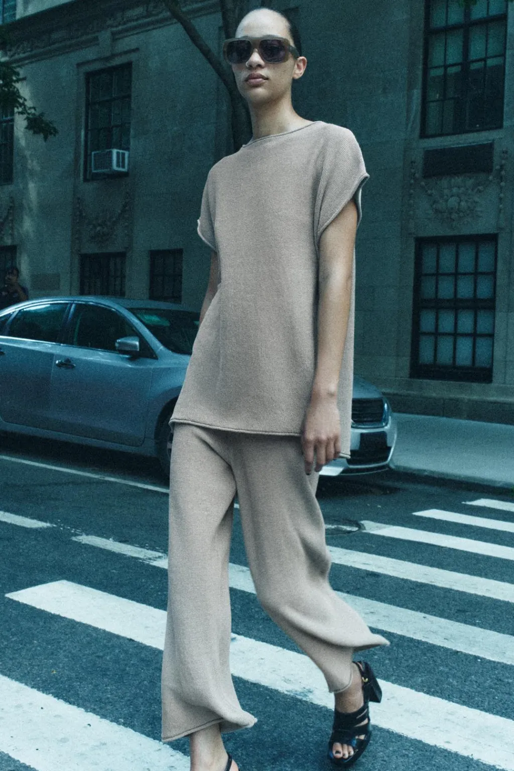 Sale TOP PUNTO ACABADOS VUELTA Mujer Cárdigan / Jerséis|Punto