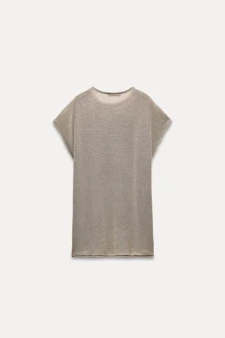 Sale TOP PUNTO ACABADOS VUELTA Mujer Cárdigan / Jerséis|Punto