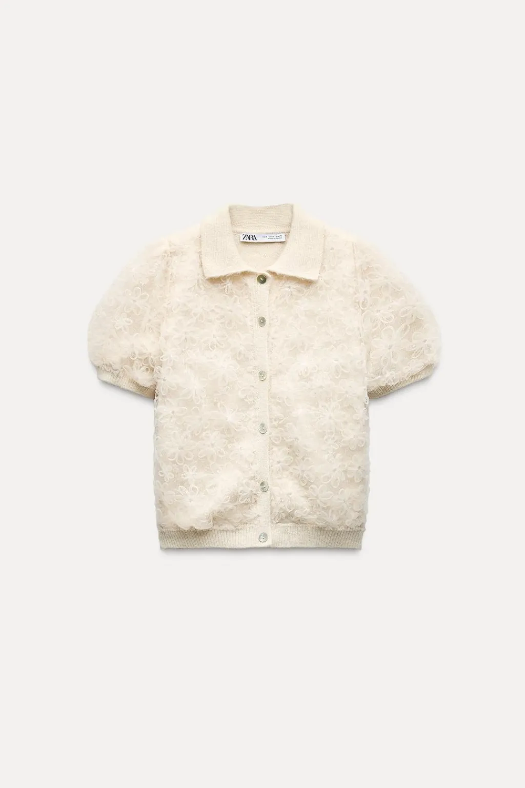 Sale TOP PUNTO ENCAJE LENTEJUELAS Mujer Cárdigan / Jerséis|Punto