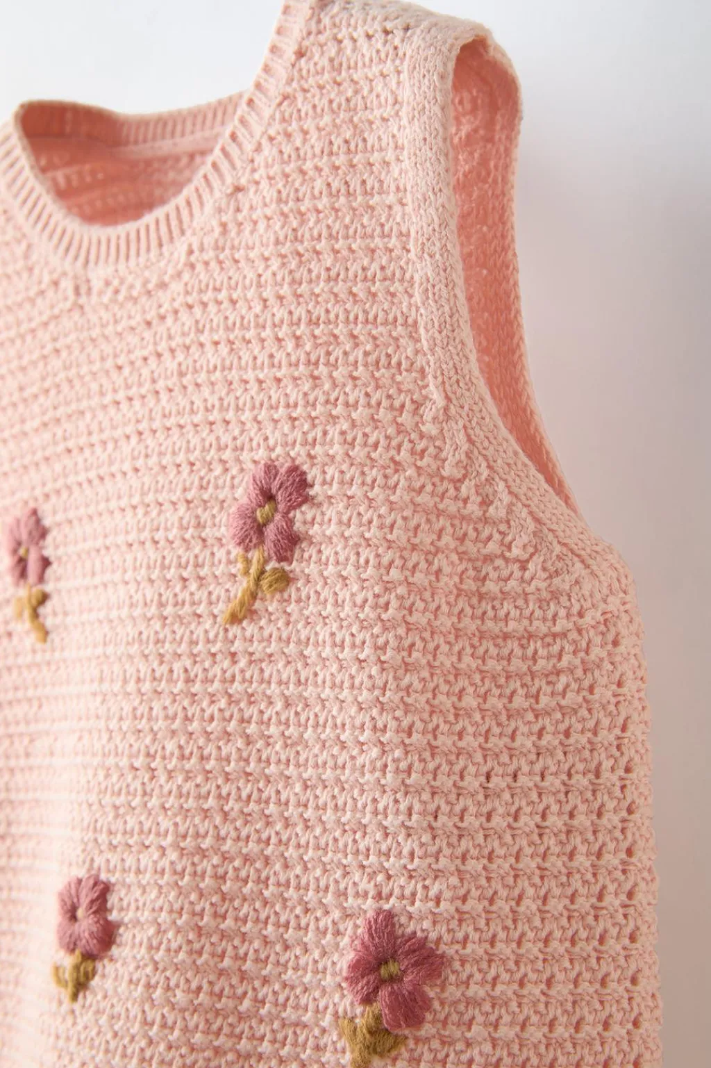 Niños ZARA 1½ - 6 Años·Punto|1½ - 6 Años·Camisetas<TOP PUNTO FLORES