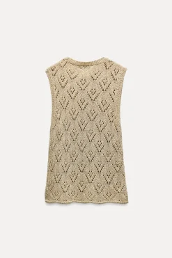 Sale TOP PUNTO HILO METALIZADO Mujer Cárdigan / Jerséis|Punto