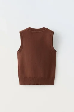 Niños ZARA 6 - 14 Años·Punto|6 - 14 Años·Camisetas<TOP PUNTO MANGA SISA