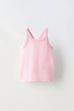 Niños ZARA 6 - 14 Años·Camisetas<TOP RIB