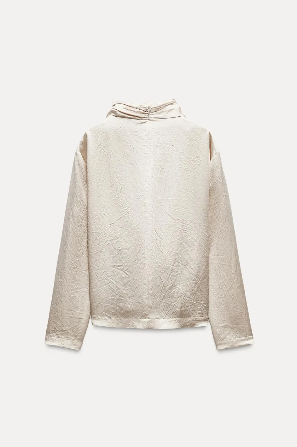 Sale TOP SATINADO DRAPEADO ZW COLLECTION Mujer Tops / Bodies
