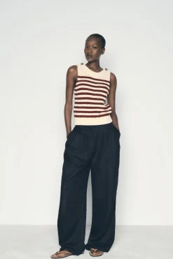 Outlet TOP SISA PUNTO BOTONES DORADOS Mujer Tops / Bodies