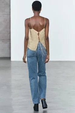 Outlet TOP TACHAS ZW COLLECTION Mujer Tops / Bodies
