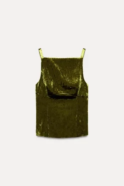 Sale TOP TERCIOPELO LAZOS Mujer Tops / Bodies