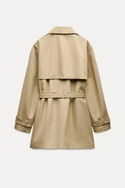 Hot TRENCH CRUZADO CINTURÓN Mujer Abrigos / Anoraks