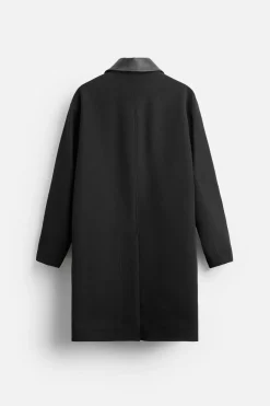 Clearance TRENCH CUELLO PIEL LIMITED EDITION Hombre Cazadoras|Abrigos / Gabardinas