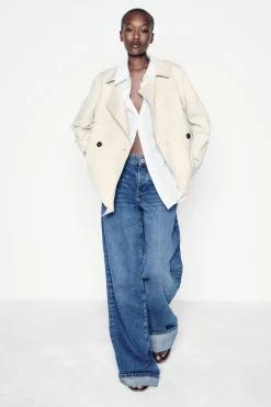 Sale TRENCH EFECTO ANTE Mujer Abrigos / Anoraks|Chaquetas / Cazadoras