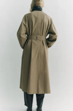 Clearance TRENCH REVERSIBLE ZW COLLECTION Mujer Abrigos / Anoraks