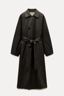 Clearance TRENCH REVERSIBLE ZW COLLECTION Mujer Abrigos / Anoraks
