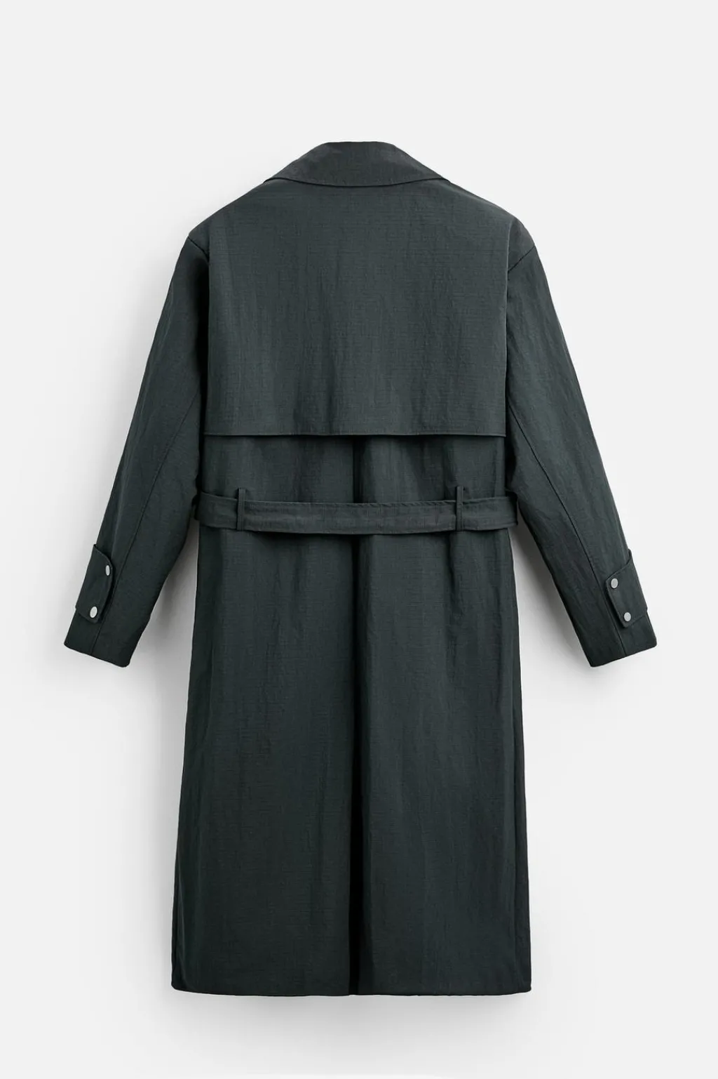 Outlet TRENCH TÉCNICO RELAXED FIT Hombre Cazadoras|Abrigos / Gabardinas