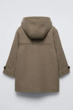Niños ZARA 6 - 14 Años·Abrigos<TRENKA PAÑO CON LANA