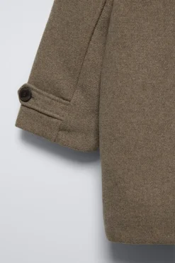Niños ZARA 6 - 14 Años·Abrigos<TRENKA PAÑO CON LANA