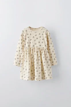 Niños ZARA 1½ - 6 Años·Vestidos / Petos|1½ - 6 Años·Total Look<VESTIDO COMBINADO FLORES