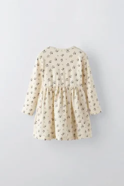 Niños ZARA 1½ - 6 Años·Vestidos / Petos|1½ - 6 Años·Total Look<VESTIDO COMBINADO FLORES