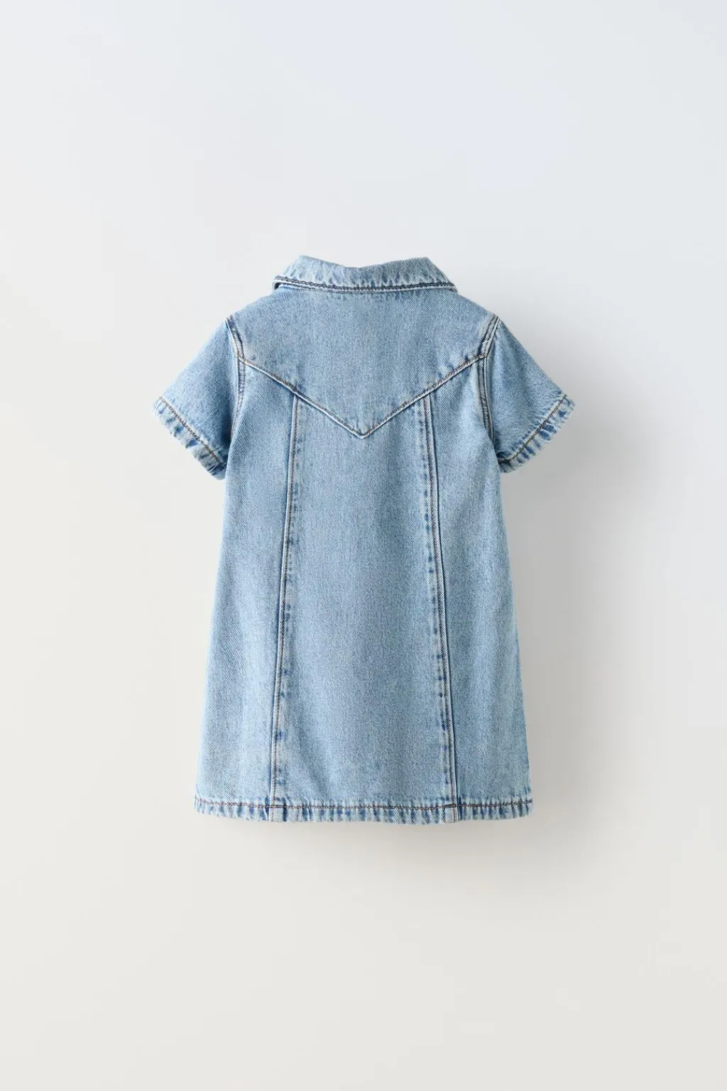 Niños ZARA 1½ - 6 Años·Vestidos / Petos|1½ - 6 Años·Jeans / Denim<VESTIDO DENIM SKATER