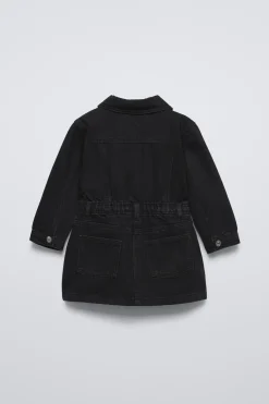 Niños ZARA 1½ - 6 Años·Vestidos / Petos|1½ - 6 Años·Jeans / Denim<VESTIDO DENIM TACHAS