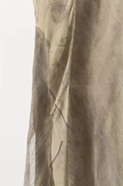 Sale VESTIDO ESTAMPADO COMBINADO CINTAS Mujer Vestidos|Lenceria