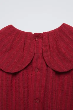 Niños ZARA 6 - 18 Meses·Vestidos / Monos<VESTIDO ESTRUCTURA CUELLO BOBO