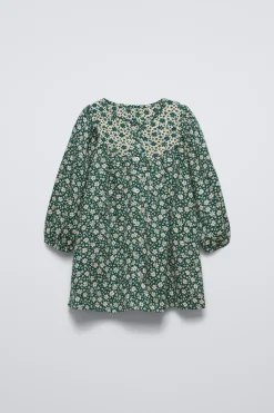 Niños ZARA 1½ - 6 Años·Vestidos / Petos<VESTIDO FLORES