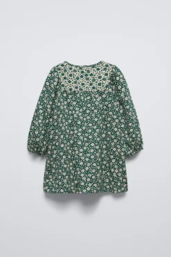 Niños ZARA 1½ - 6 Años·Vestidos / Petos<VESTIDO FLORES