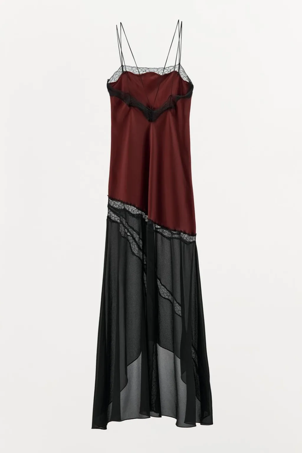 Sale VESTIDO LENCERO COMBINADO ENCAJE Mujer Vestidos|Lenceria