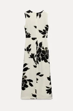 Sale VESTIDO MIDI ESTAMPADO Mujer Vestidos