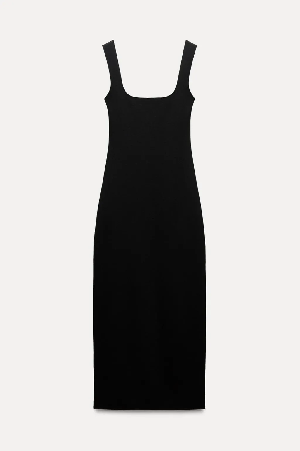 Sale VESTIDO MIDI PUNTO STRETCH Mujer Vestidos