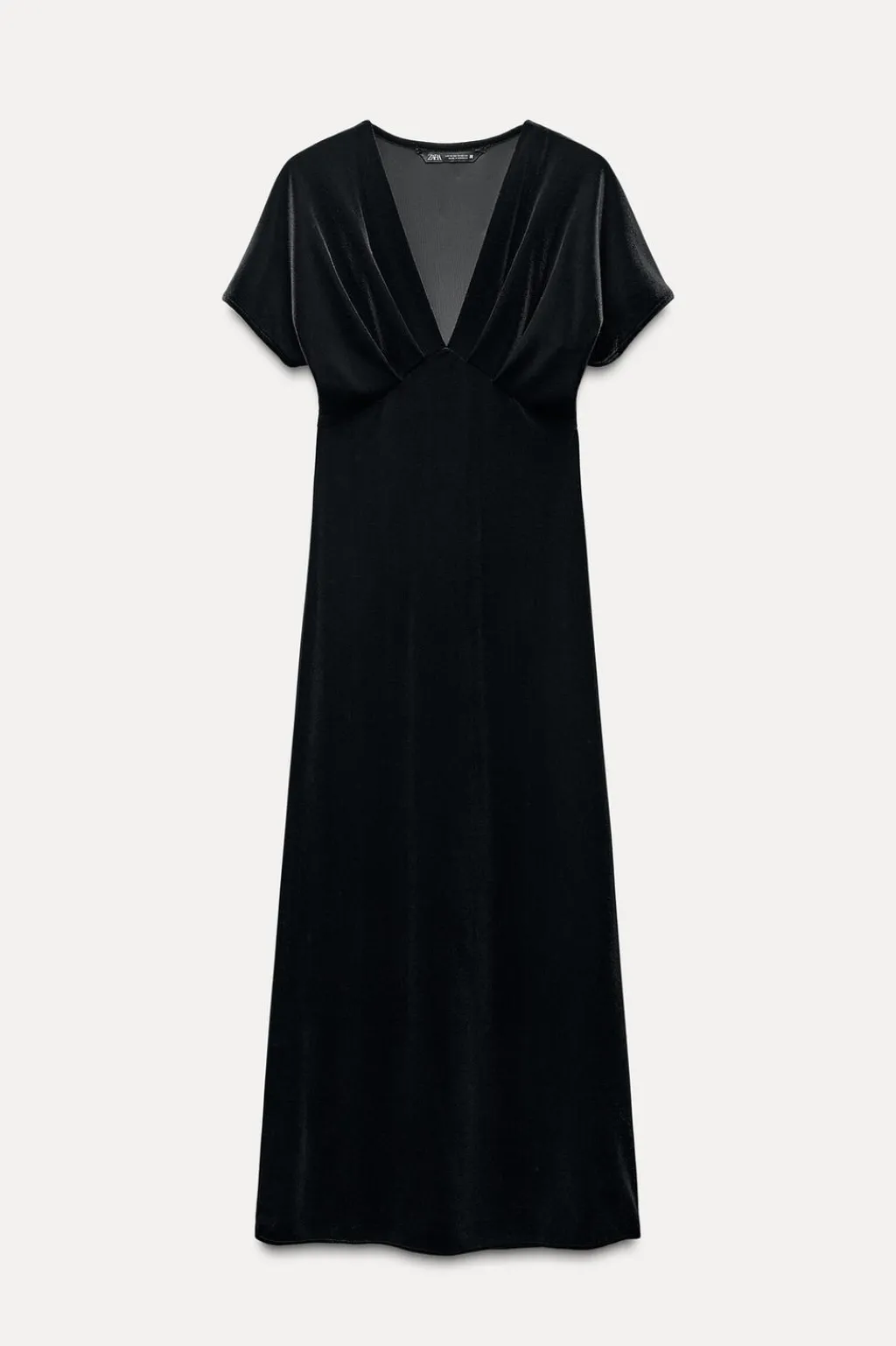 Sale VESTIDO MIDI TERCIOPELO Mujer Vestidos