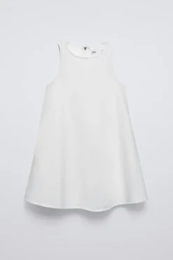 Niños ZARA 6 - 14 Años·Vestidos / Monos<VESTIDO MINI DENIM