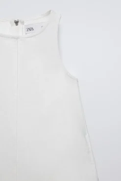 Niños ZARA 6 - 14 Años·Vestidos / Monos<VESTIDO MINI DENIM