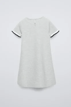 Niños ZARA 6 - 14 Años·Vestidos / Monos<VESTIDO PIQUÉ
