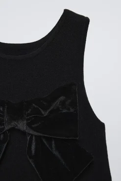 Niños ZARA 1½ - 6 Años·Vestidos / Petos|1½ - 6 Años·Punto<VESTIDO PUNTO LAZO