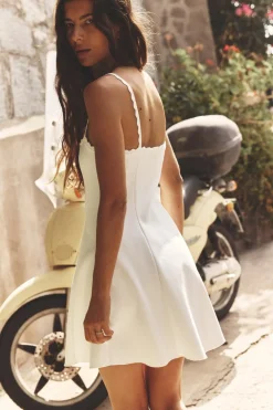 Sale VESTIDO SKATER PUNTO STRETCH Mujer Vestidos