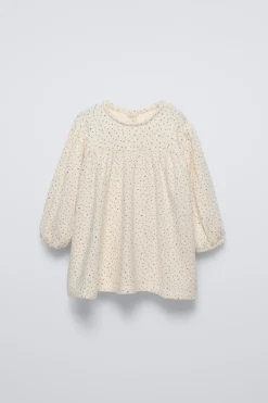 Niños ZARA 6 - 18 Meses·Vestidos / Monos<VESTIDO SOFT TOUCH