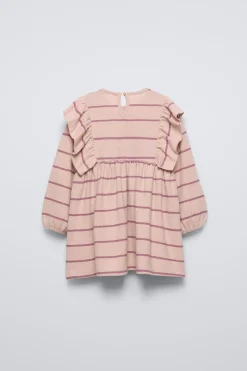 Niños ZARA 1½ - 6 Años·Vestidos / Petos|6 - 18 Meses·Vestidos / Monos<VESTIDO SOFT TOUCH VOLANTES