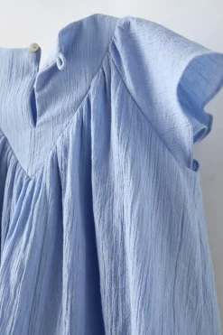 Niños ZARA 1½ - 6 Años·Vestidos / Petos|6 - 18 Meses·Vestidos / Monos<VESTIDO TEXTURA LAZO