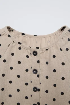 Niños ZARA 1½ - 6 Años·Vestidos / Petos|6 - 18 Meses·Vestidos / Monos<VESTIDO TOPOS