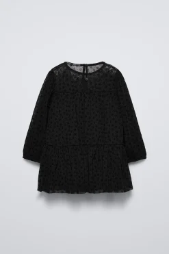 Niños ZARA 1½ - 6 Años·Vestidos / Petos|6 - 18 Meses·Vestidos / Monos<VESTIDO TUL FLORES FLOCK