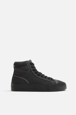 Clearance ZAPATILLA BOTÍN PESPUNTES Hombre Zapatillas|Zapatos
