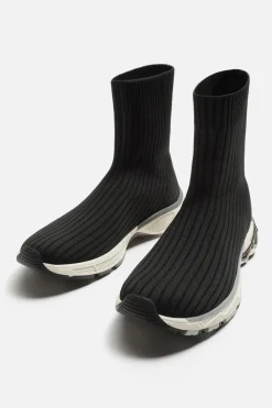 Outlet ZAPATILLA BOTÍN TEJIDO Hombre Zapatillas|Zapatos