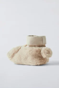Niños ZARA 0 - 6 Meses·Patucos<ZAPATILLA DE CASA CONEJITO
