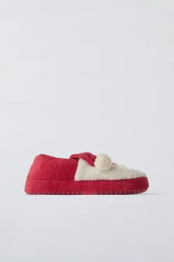 Niños ZARA 6 - 14 Años·Zapatos|6 - 14 Años·Zapatos<ZAPATILLA DE CASA PAPÁ NOEL