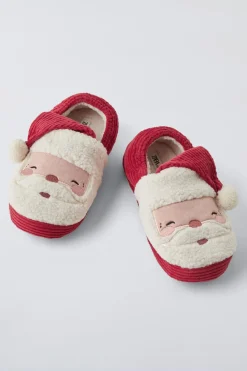 Niños ZARA 6 - 14 Años·Zapatos|6 - 14 Años·Zapatos<ZAPATILLA DE CASA PAPÁ NOEL