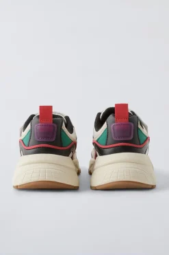 Niños ZARA 6 - 14 Años·Deporte / Jogging|6 - 14 Años·Zapatos<ZAPATILLA DEPORTIVA MULTICOLOR