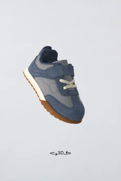 Niños ZARA 1½ - 6 Años·Zapatos|1½ - 6 Años·Zapatos<ZAPATILLA DEPORTIVA PIEL COMBINADA