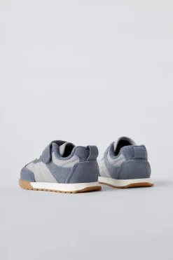 Niños ZARA 1½ - 6 Años·Zapatos|1½ - 6 Años·Zapatos<ZAPATILLA DEPORTIVA PIEL COMBINADA